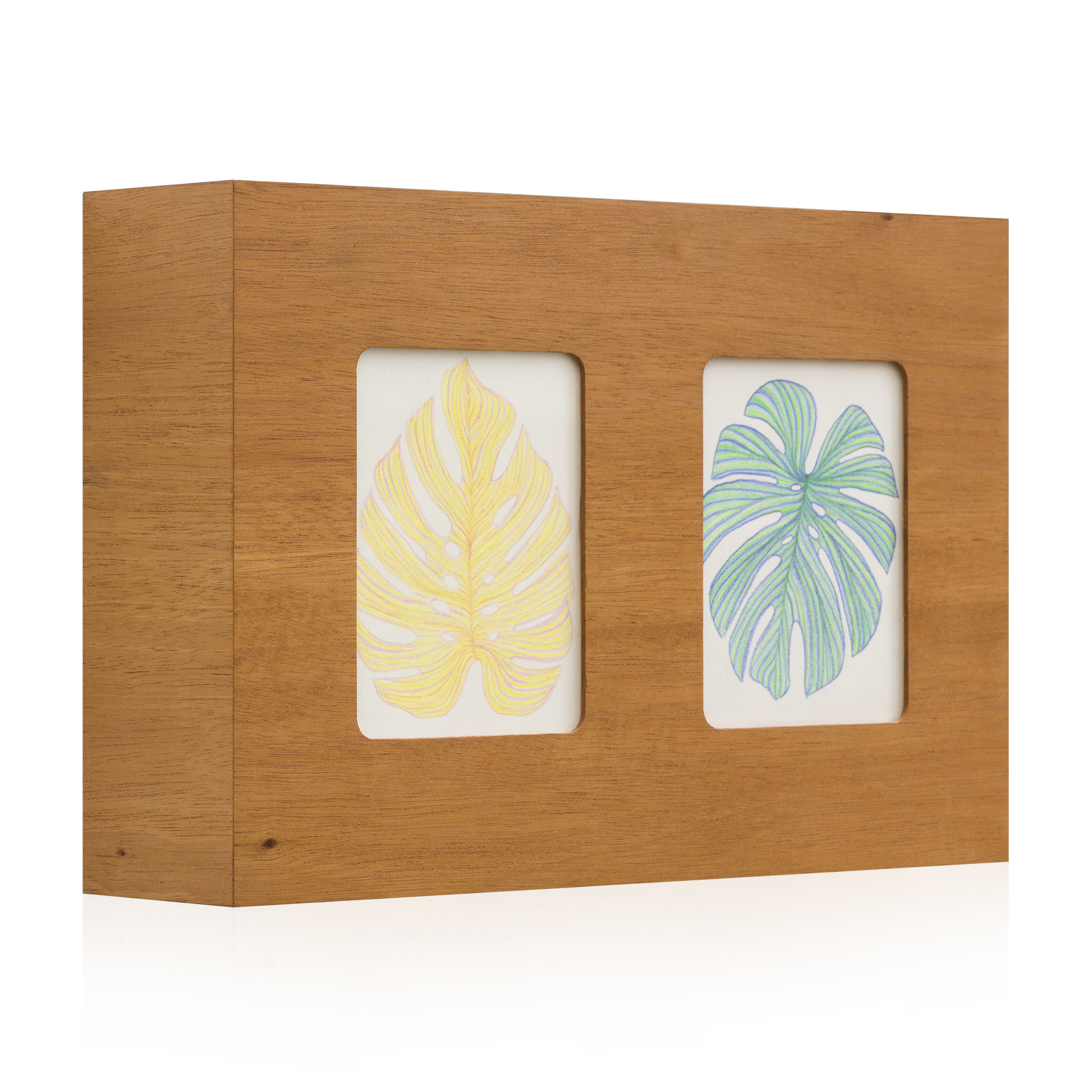 Monstera Drawing Duo 1_2